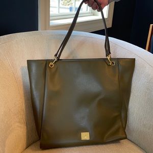 Lauren Ralph Lauren Tote in Olive Green